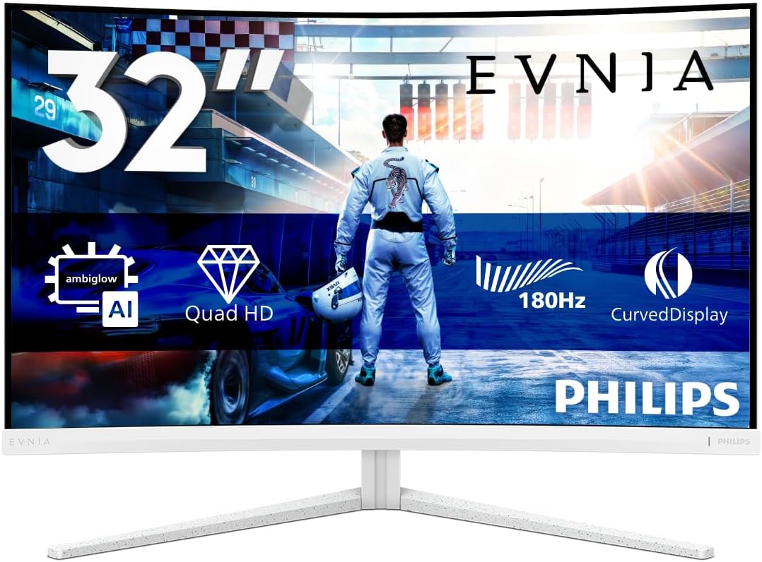 Detalle 2 de Philips Evnia 32M2C5501 32 inch QHD curved monitor