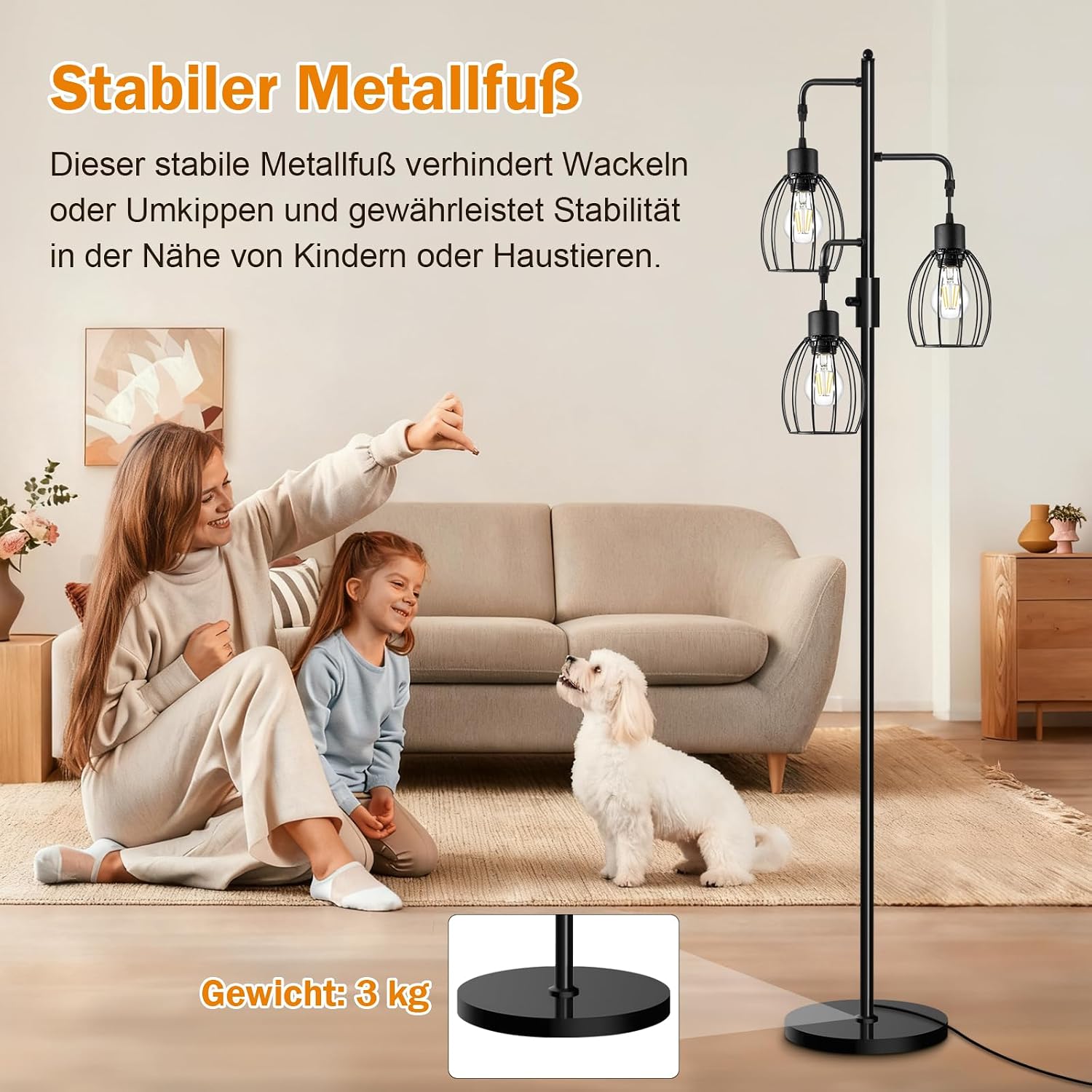 Thumbnail 3 de AmazeFan LED Stehlampe 172 cm Dimmbar