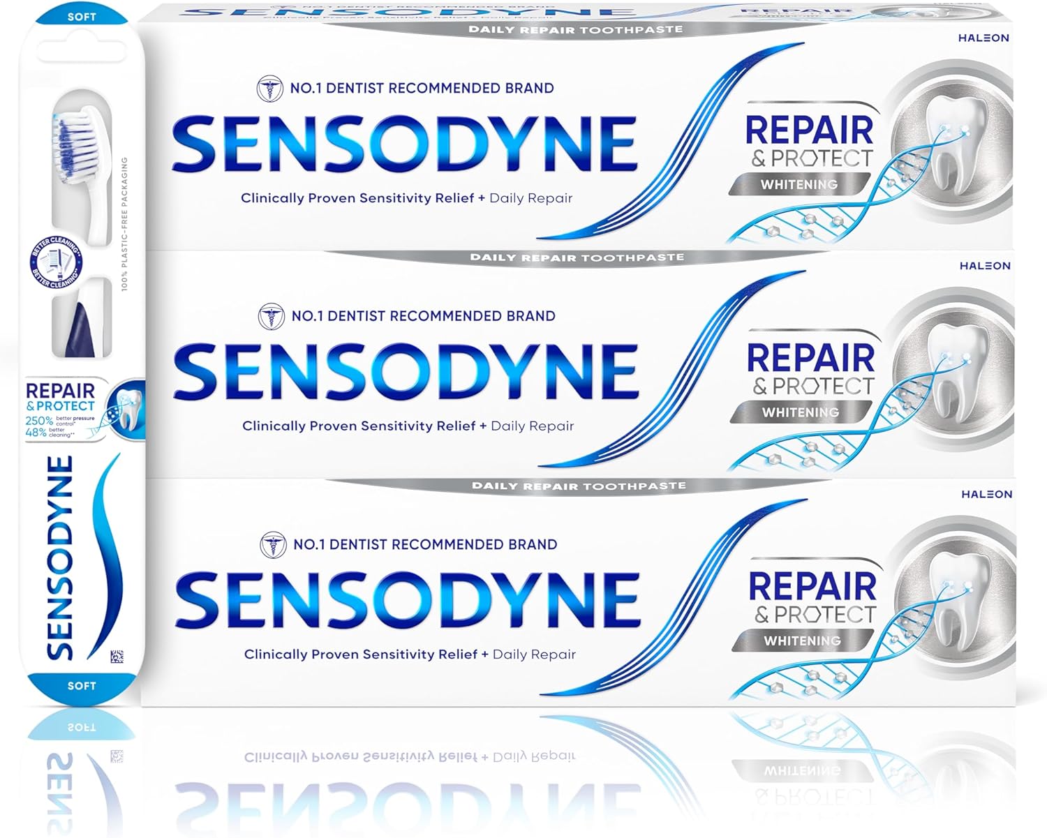 Detalle de Sensodyne Repair and Protect Toothpaste 75 ml toothpaste 🪥