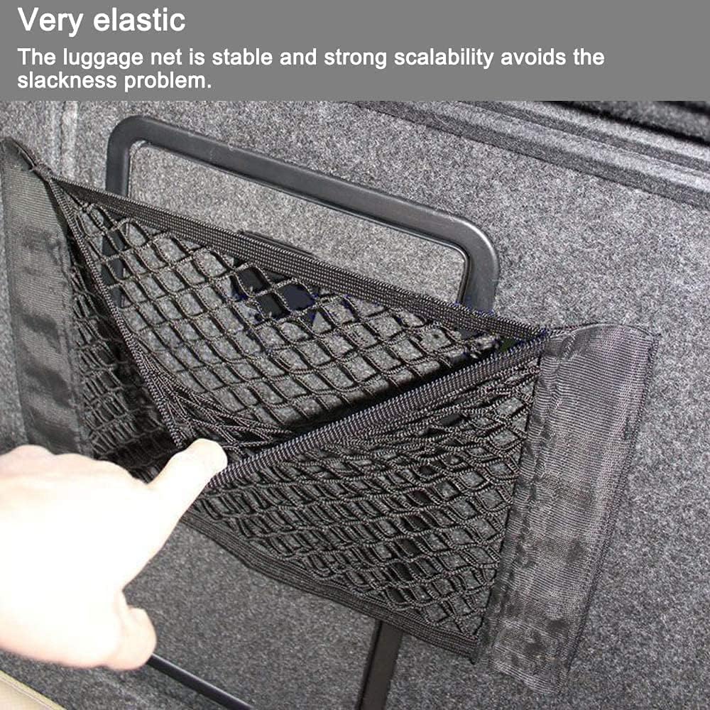 Detalle de EINESIN Elastic Car Boot Net: Universal Stretchable Boot Tidy for Camping, Travel and More