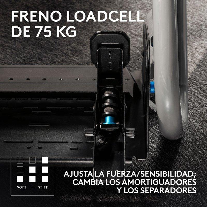 Thumbnail 3 de Logitech RS Pedals PRO con freno Loadcell 75 kg y estructura de acero (USB) para simracing en PC