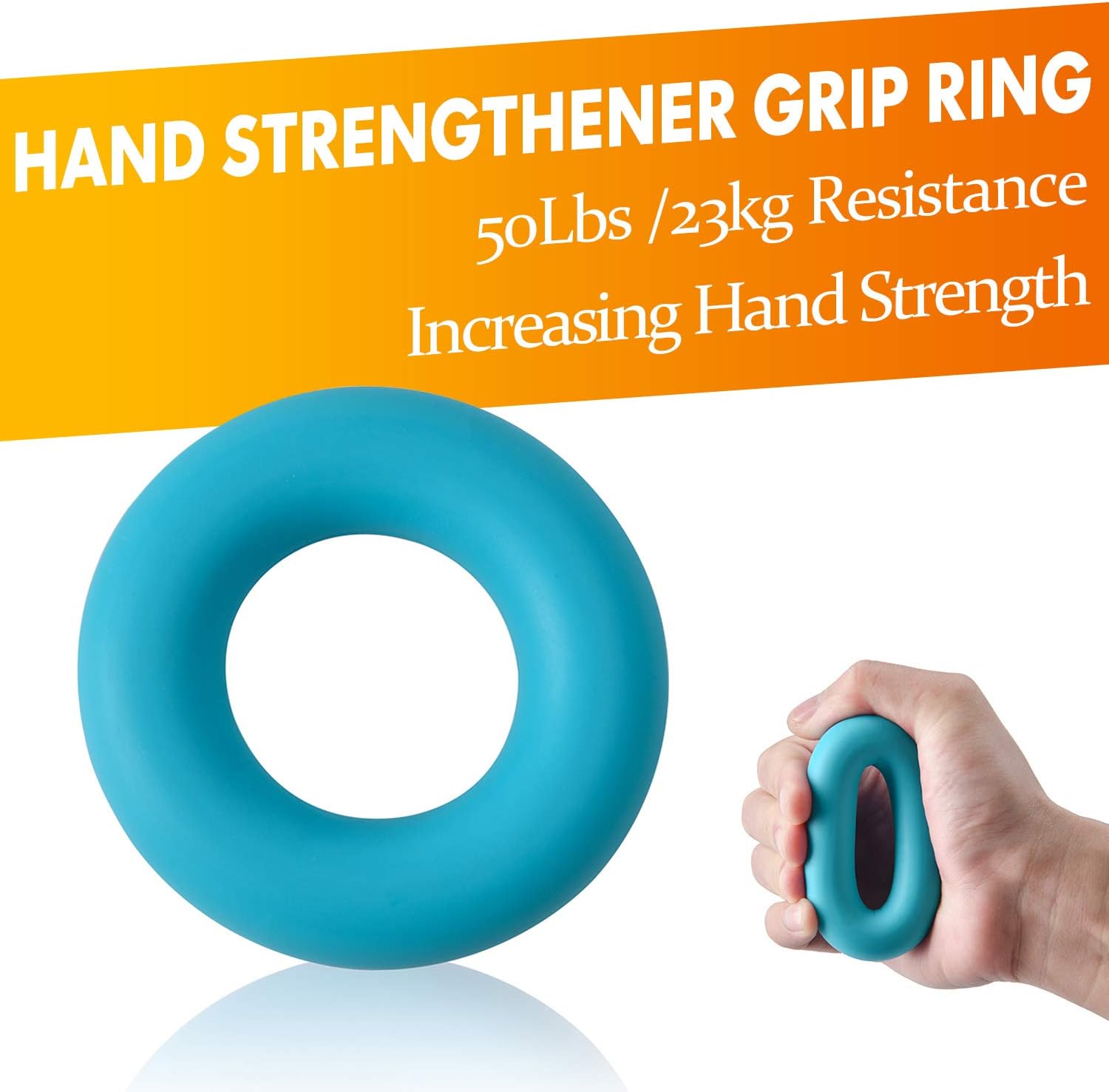 Detalle 1 de IMENSEAS Hand Grip Trainer 7-Pack