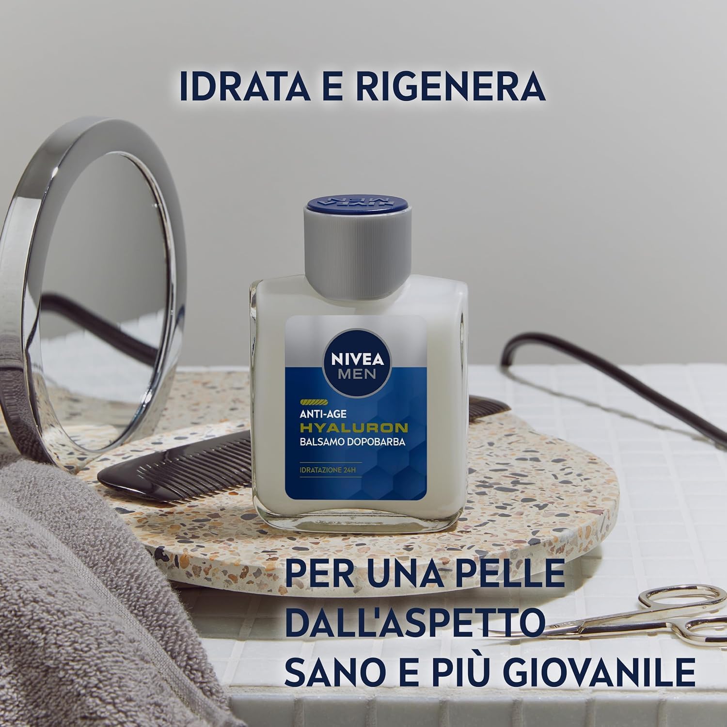 Thumbnail 2 de NIVEA MEN Anti-Age Hyaluron balsamo dopobarba uomo con acido ialuronico, 100 ml