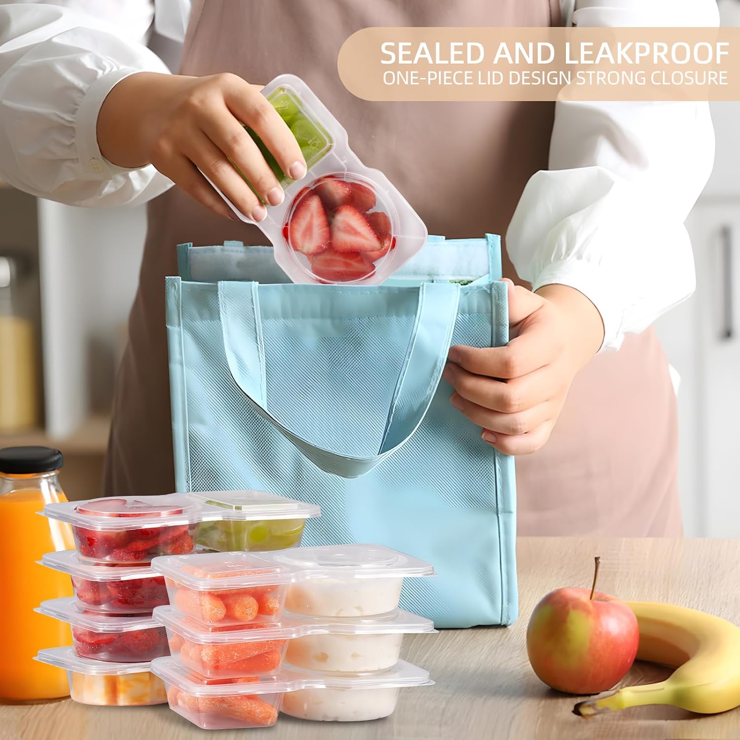 Thumbnail 5 de Snackle Box Reusable Snack Containers 20