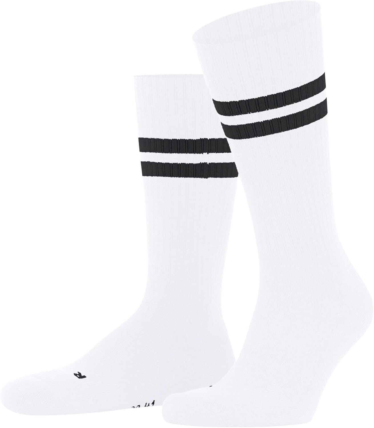 Detalle de Falke Chaussettes Mixte – chaussettes montantes en coton premium, unisex