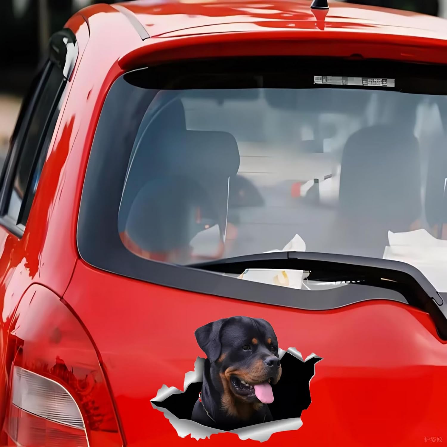 Thumbnail 2 de Rottweiler Autoaufkleber 18cm