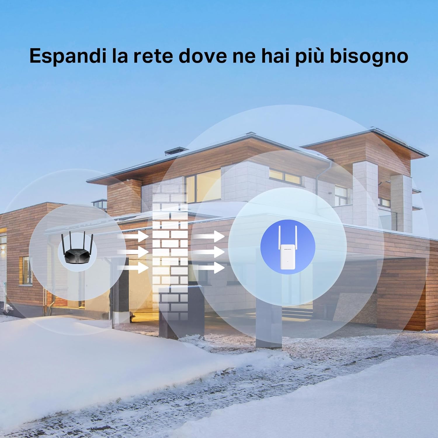 Thumbnail 4 de TP-Link ME80X Ripetitore WiFi 6 AX3000 con 1 porta Gigabit 📶