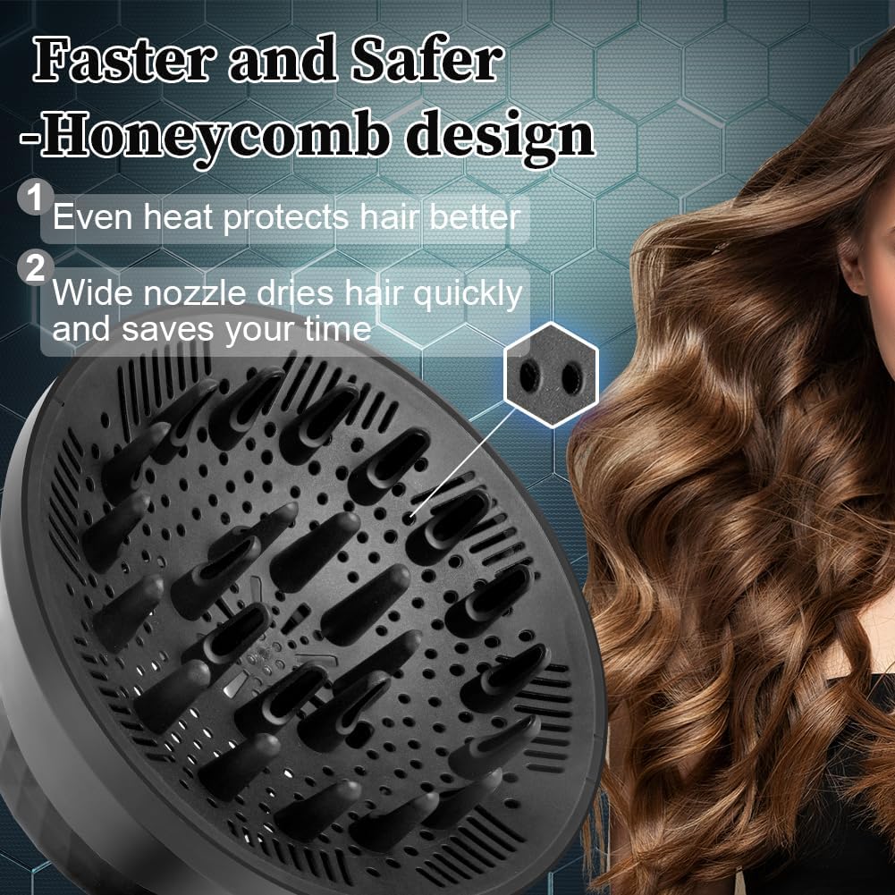 Detalle 2 de Flintronic Universal Hair Diffuser 1.7–2.9 in