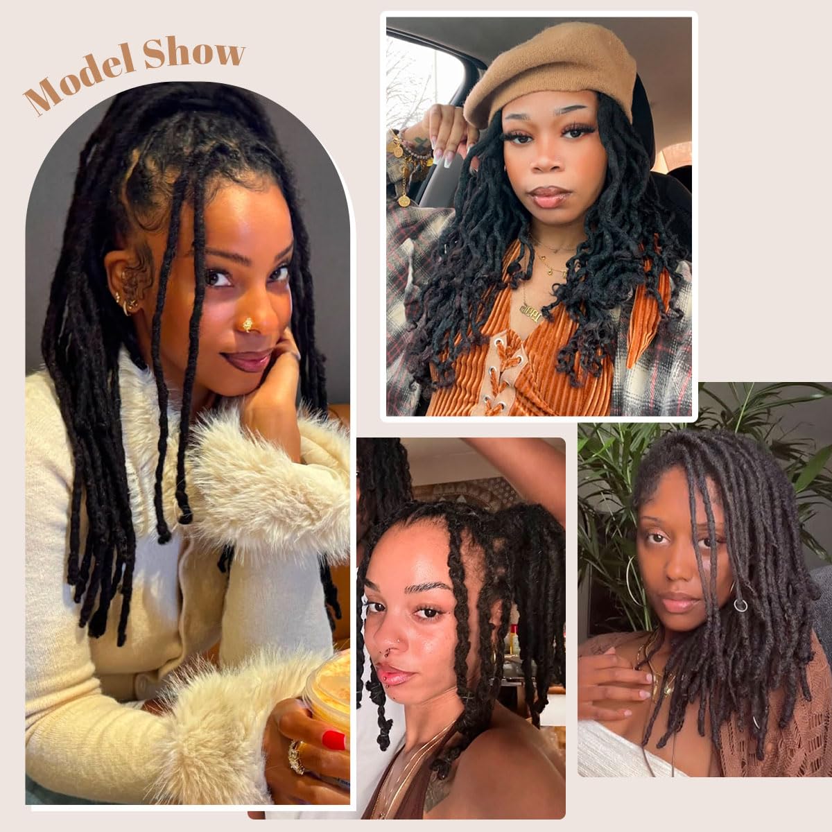 Thumbnail 6 de Siphis Human Hair Loc Extensions, 10 Inch
