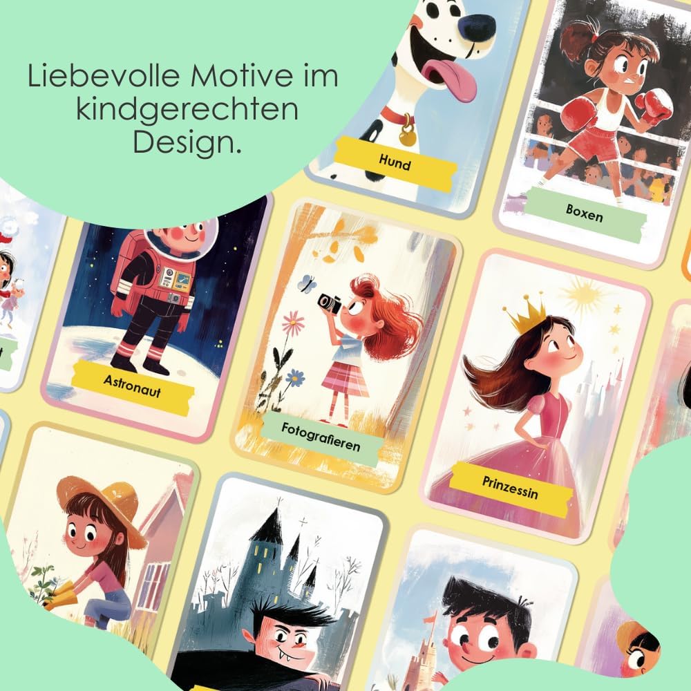 Detalle de Rabano Art Pantomime Lernspiel fĂŒr Kinder đČ