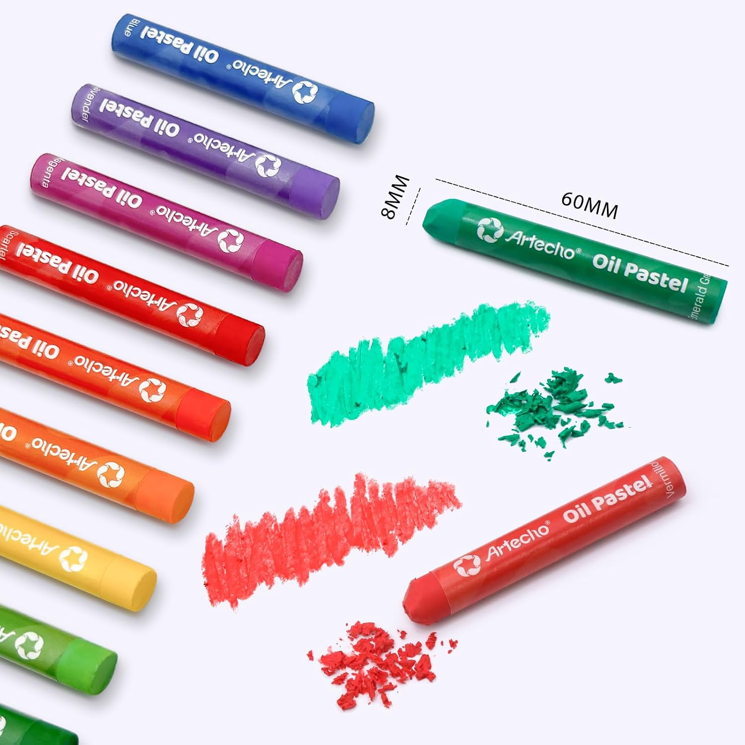 Thumbnail 3 de Artecho Oil Pastels 120-Color Set