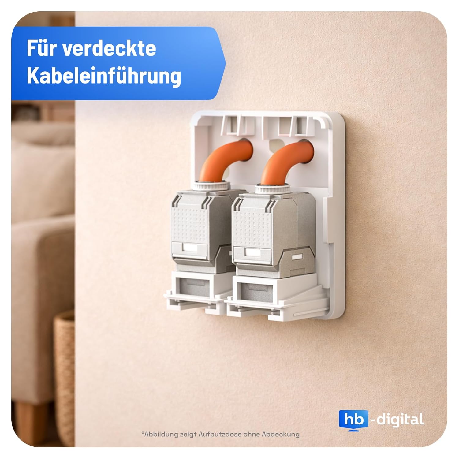 Thumbnail 4 de HB-DIGITAL Anschlussbox CAT 7 2-Port