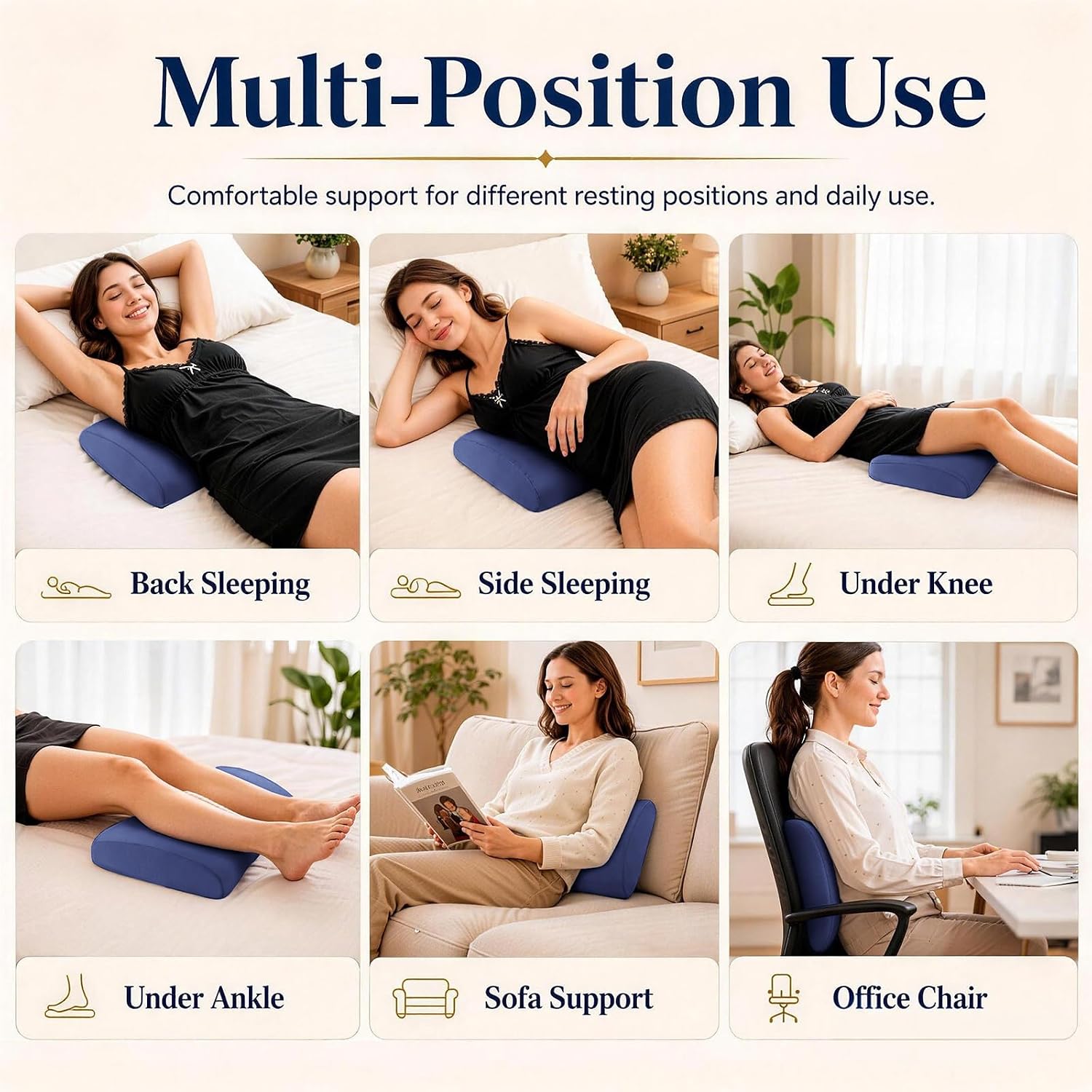 Thumbnail 3 de Memory Foam Lumbar Support Pillow