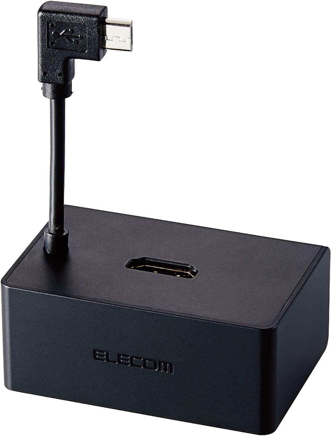 Detalle de エレコム DH-FTHDL01BK Fire TV Stick用スタンド型アダプター 有線LAN対応・コンパクト設計