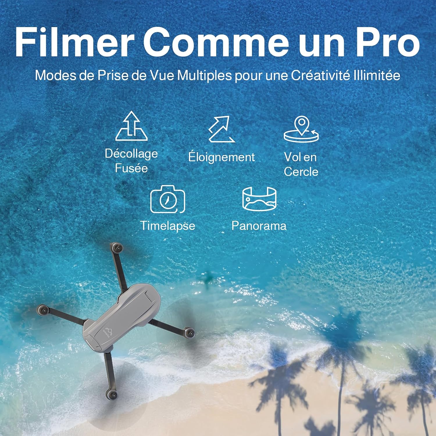 Thumbnail 6 de Ameta S50 Lite DR-ATS50G-drone met 4K-camera, GPS en FPV