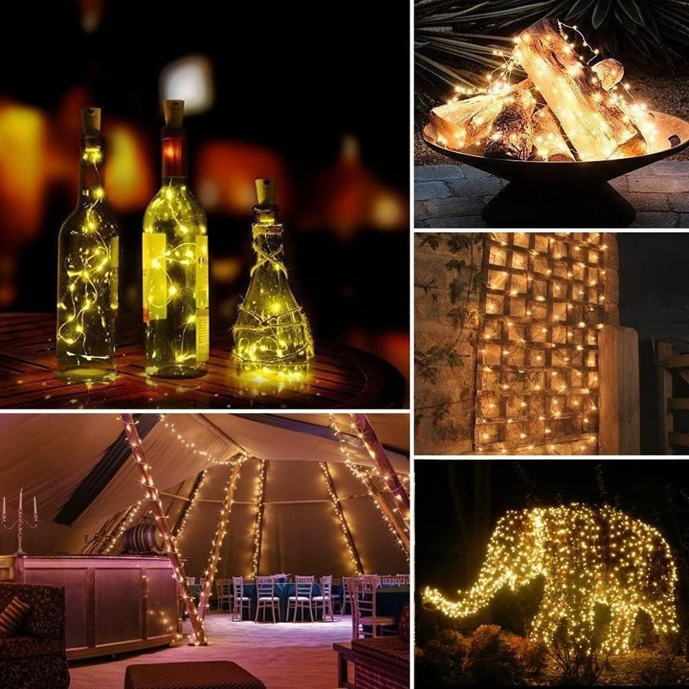 Thumbnail 5 de BOLWEO Solar Lights Outdoor Garden 5M Copper Wire 50 LED with 8 Modes