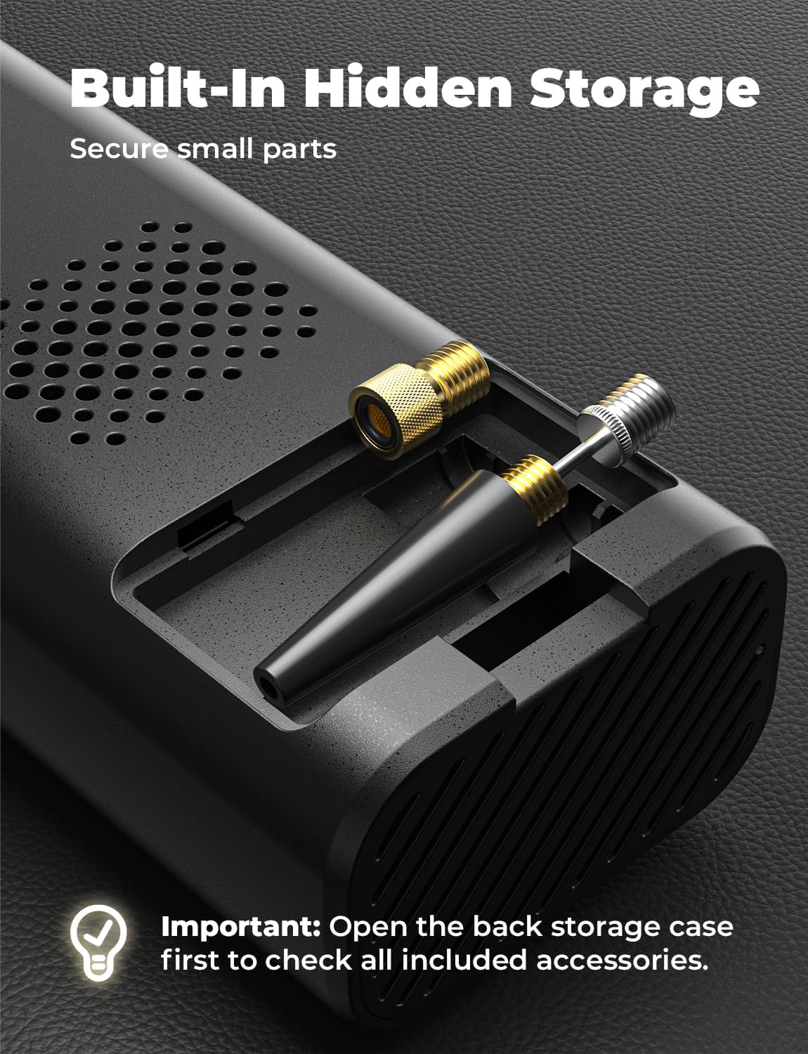 Detalle de Oasser tyre inflator pump 150 PSI 6000mAh