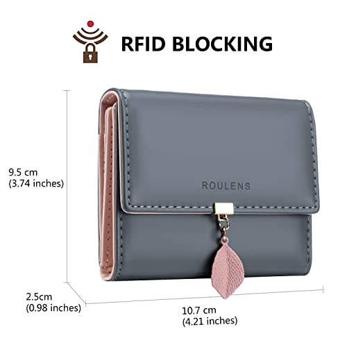 Thumbnail 1 de Roulens Damen Geldbeutel mit RFID Blockierung – Kleinformat, veganem Leder, 6 Kartenfächer