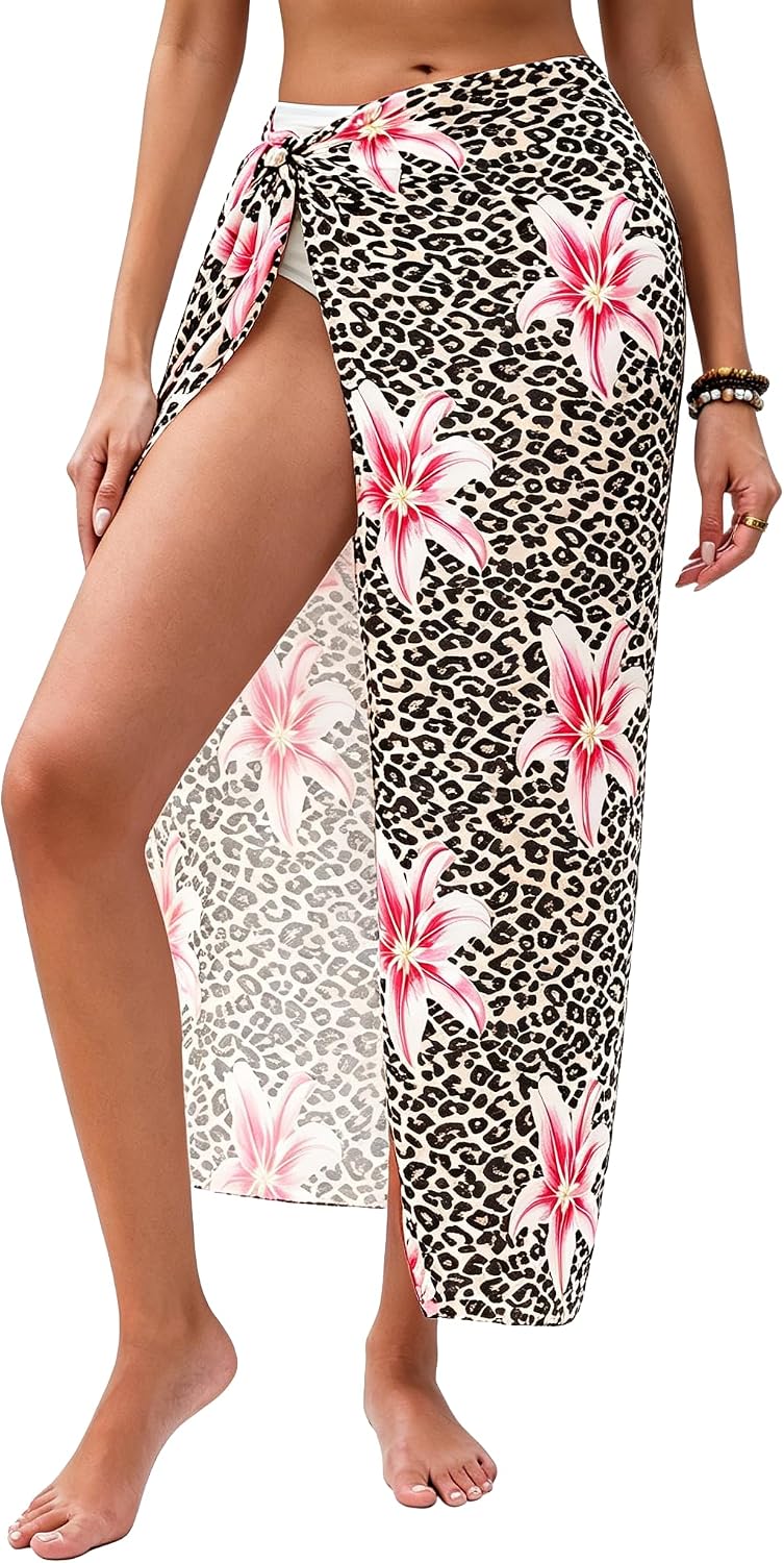 Thumbnail 6 de HORISUN Paréo de plage pour femme – Léger et Imprimé, Taille unique