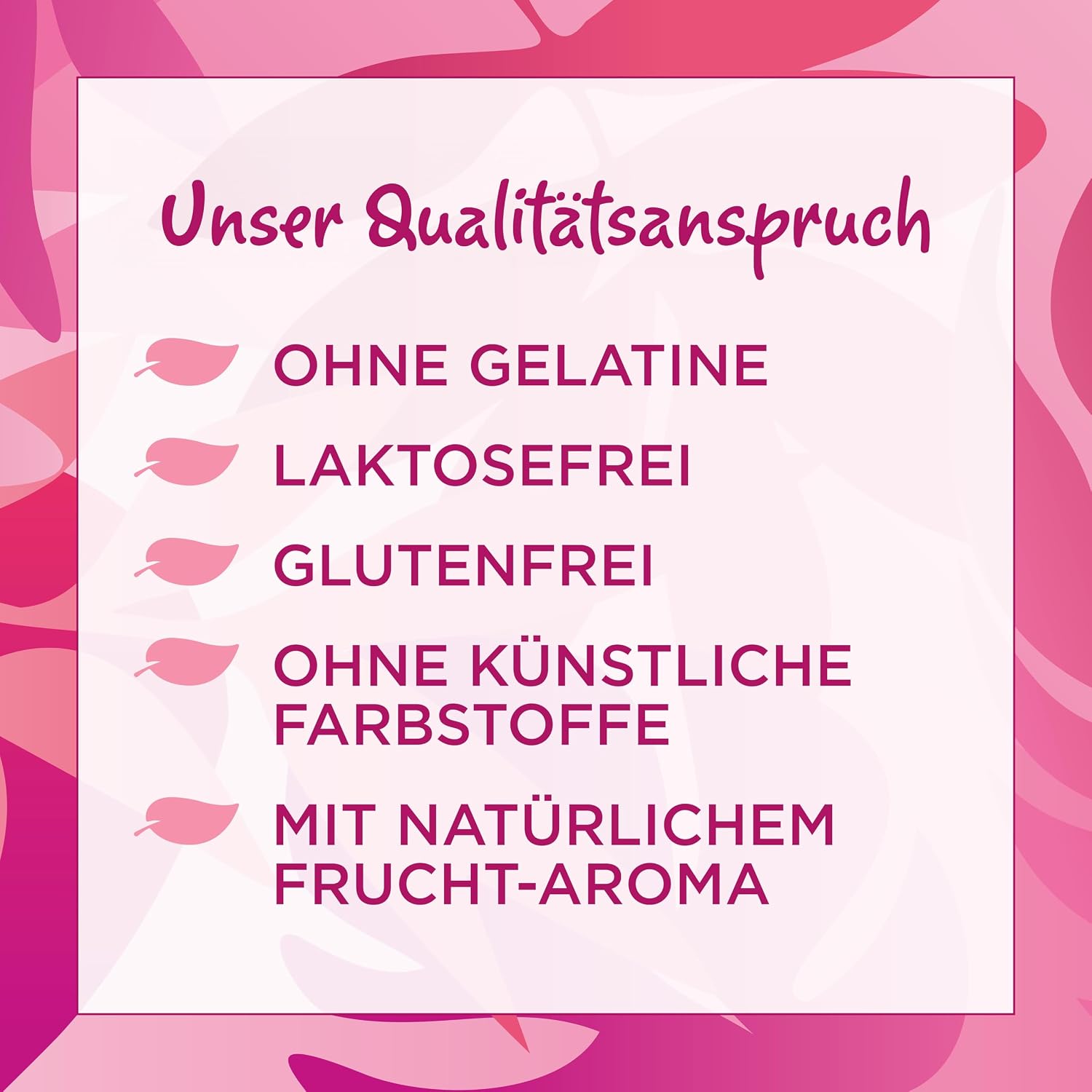 Detalle 2 de Biotin Gummibärchen 2500 µg (Hair Skin Nails Gummies) – laktosefrei, glutenfrei, 60 Stück