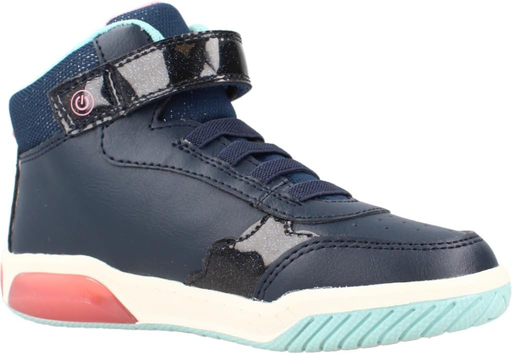 Detalle 2 de Geox J56ASA 0BCKC J Inek Girl – sneakersy dziewczęce