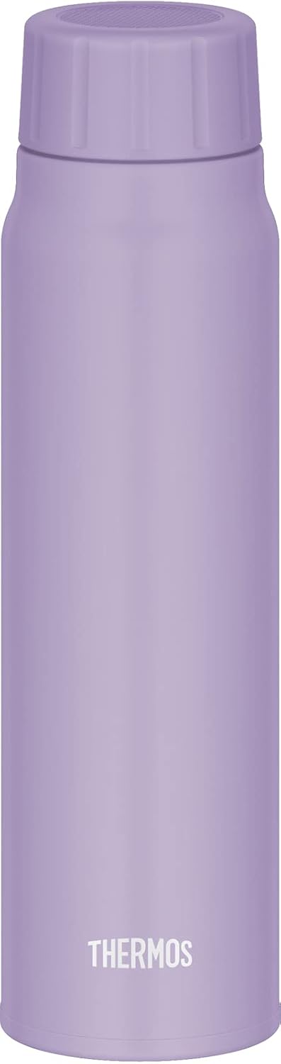 Detalle de サーモス FJK-500 PL 保冷炭酸飲料ボトル 500ml パープル・圧力開放構造
