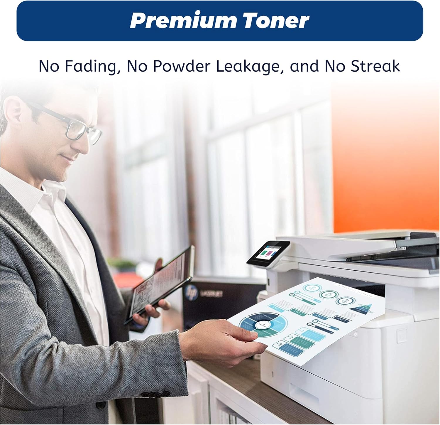 Detalle 1 de HP-compatible toner cartridge 201A