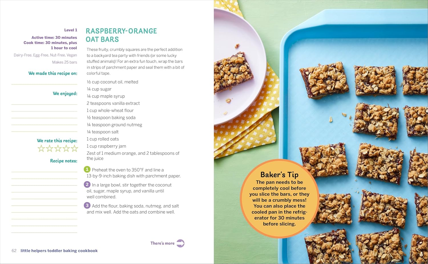 Detalle de Little Helpers Toddler Baking Cookbook: Sweet and Savory Recipes to Make, Bake, and Share