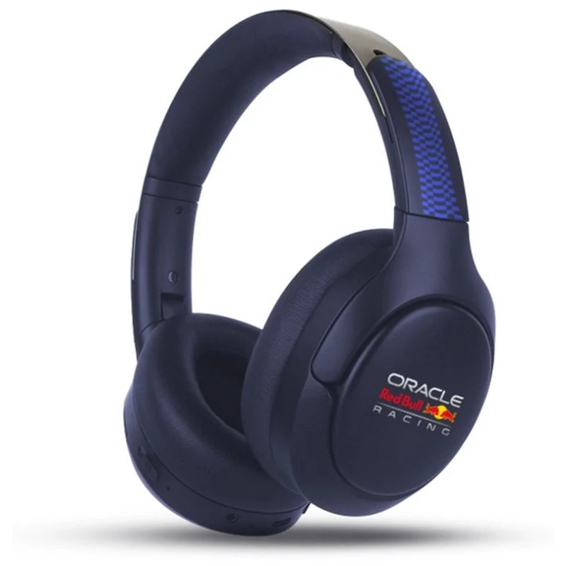 Detalle de Auriculares Red Bull Drift Bluetooth con Cancelación Activa de Ruido (ANC) – Azul