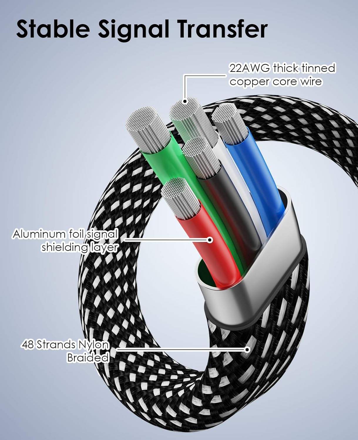 Thumbnail 4 de Magtame Cable Magnético 1m USB A a USB-C ⚡ Carga Rápida