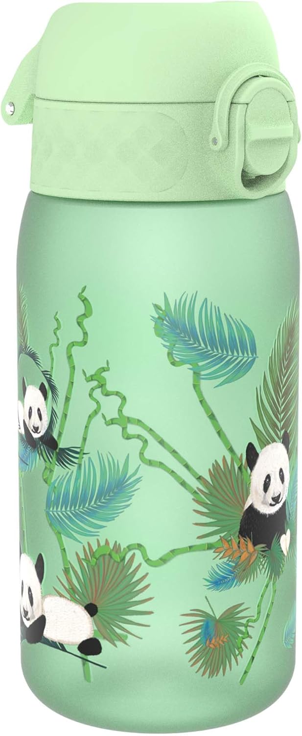 Detalle de Ion8 Borraccia per Bambini 350 ml – a prova di perdite, Panda