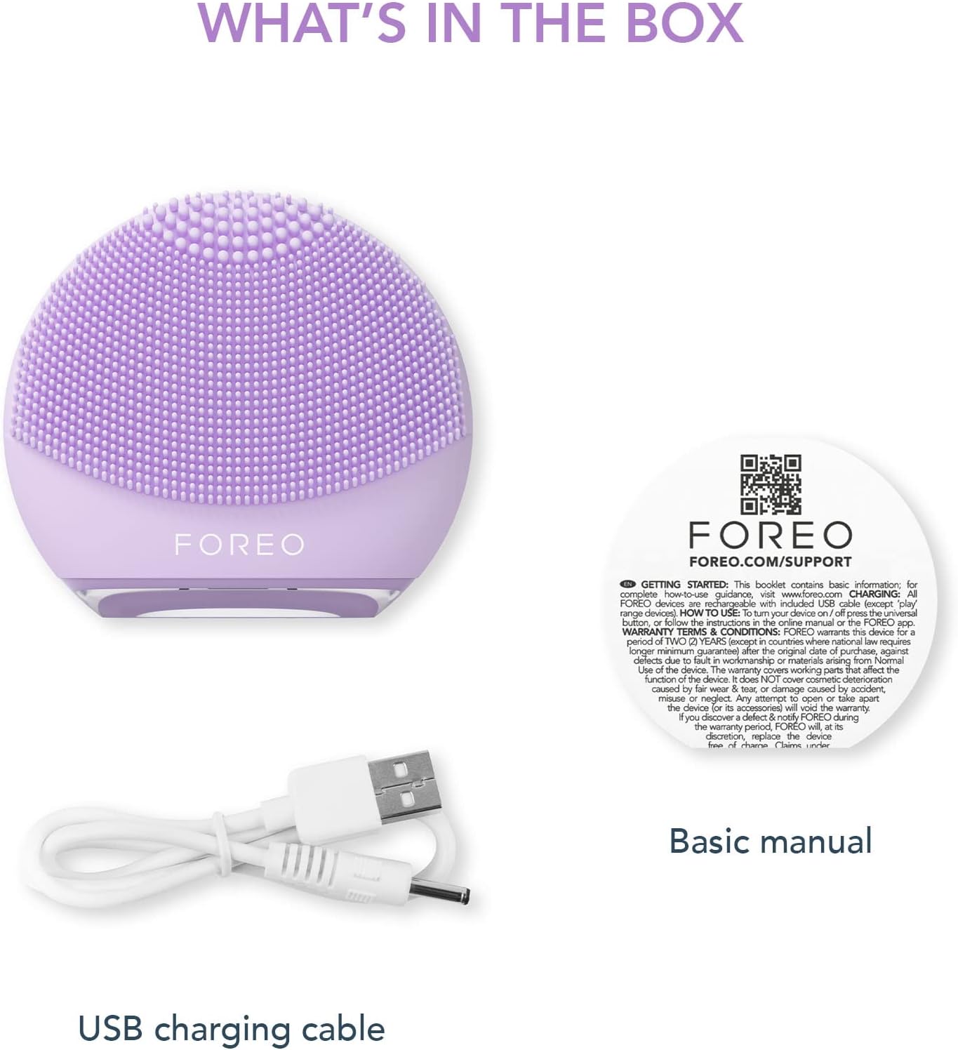 Thumbnail 5 de FOREO LUNA 4 go Gesichtsreinigungsbürste straffend Lavender