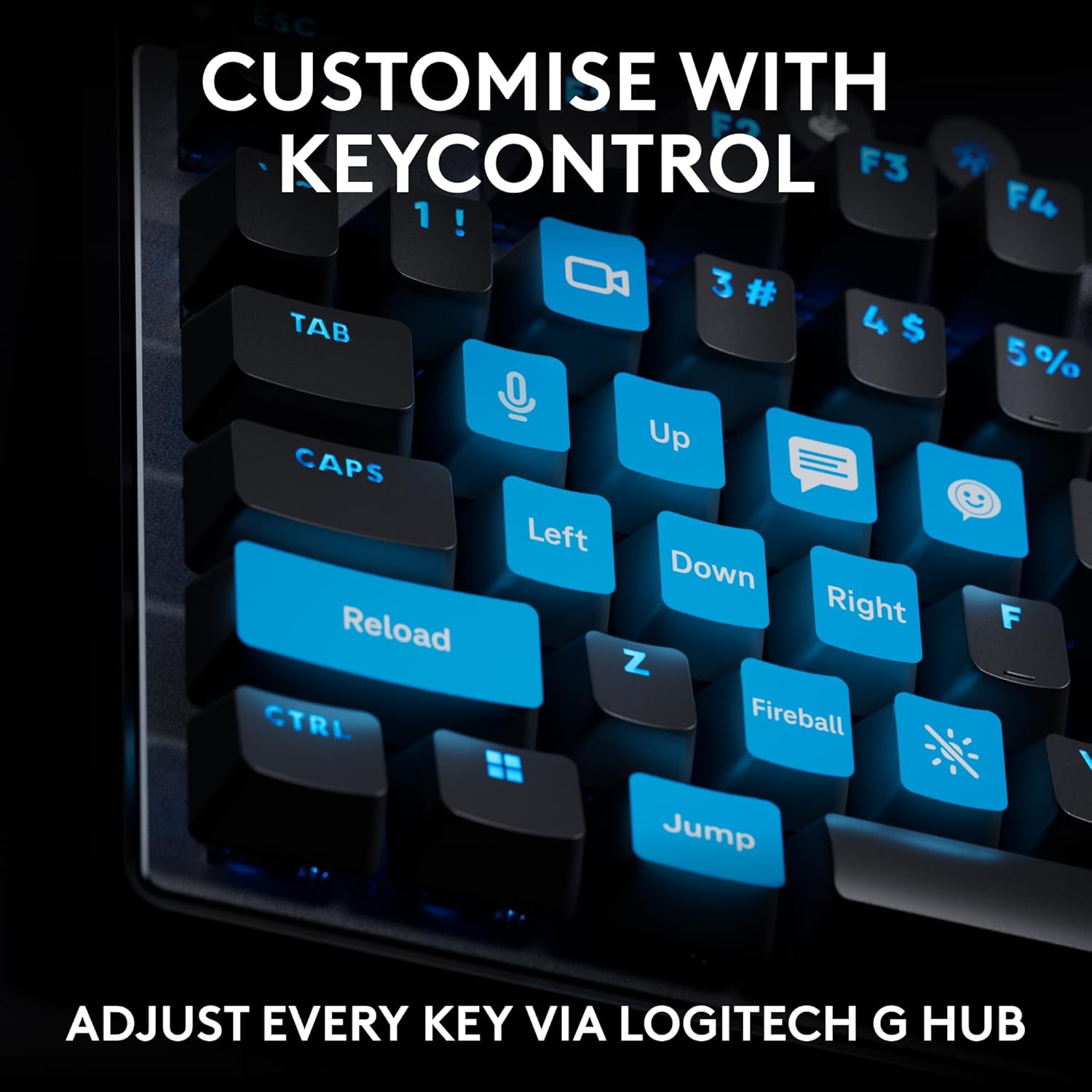 Thumbnail 4 de Logitech G PRO X TKL Rapid Tenkeyless Wired Keyboard ⌨