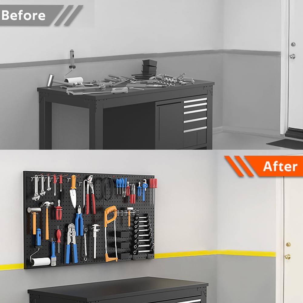 Thumbnail 4 de Ultrawall 4-Piece Metal Pegboard Panels for Garage ๐