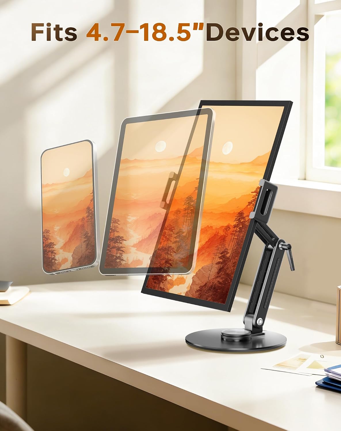 Detalle 1 de Portable Monitor Stand Tablet Halterung