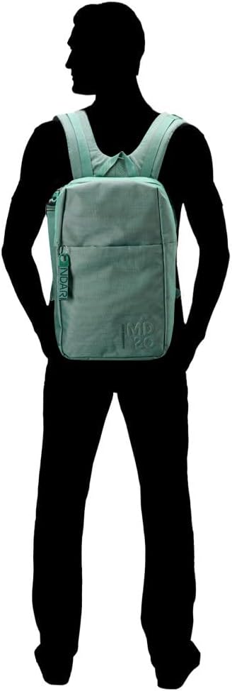 Detalle de Mandarina Duck MD20 BACKPACK Femme – Sac à dos pliable en Mitrix, 2 compartiments, dos rembourré