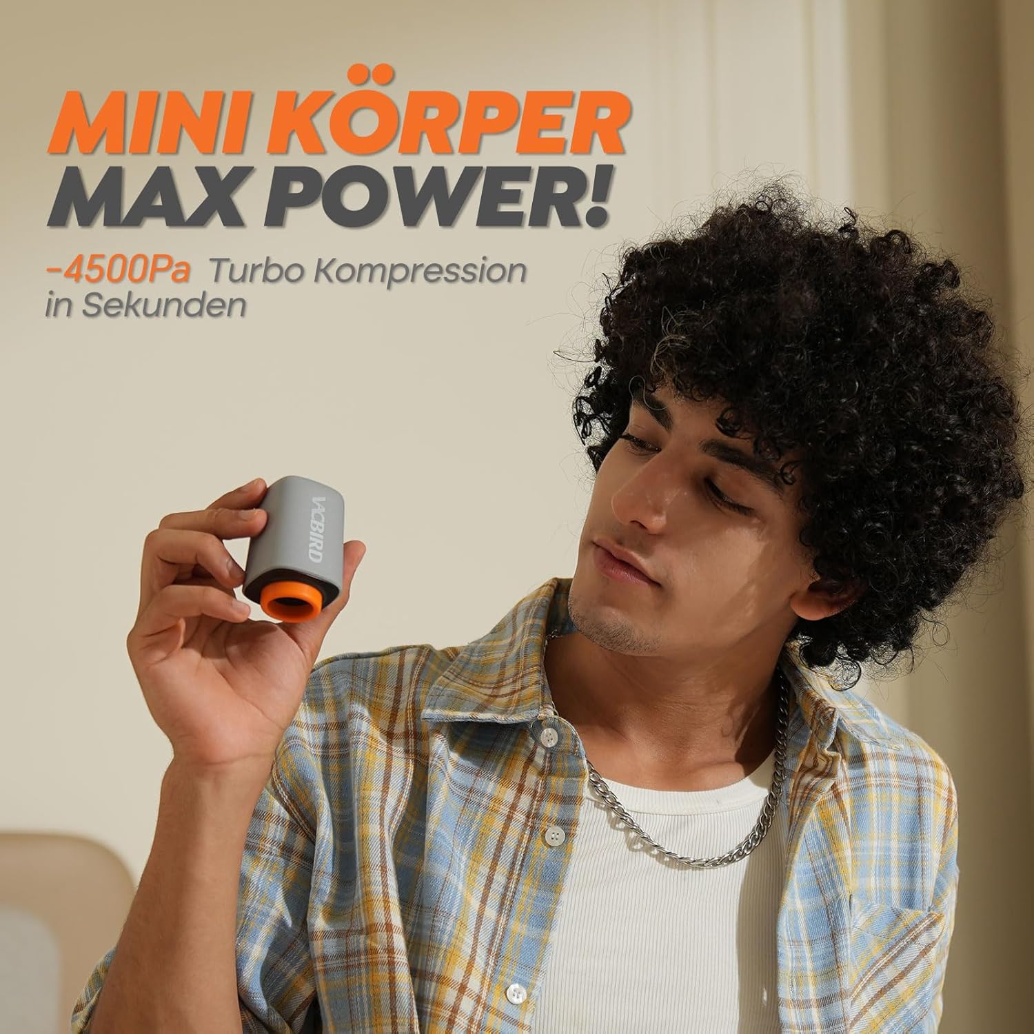 Thumbnail 3 de Vacbird Vakuumbeutel Kleidung mit Kabellose Pumpe 15 Stück