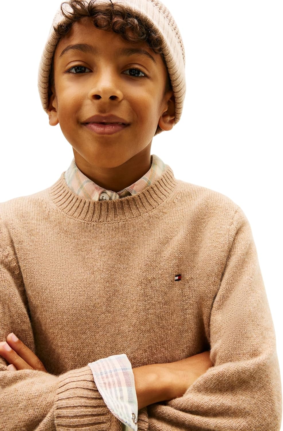 Thumbnail 3 de Tommy Hilfiger Lambswool CN Sweater Kb0kb10348 per Bambini e Ragazzi