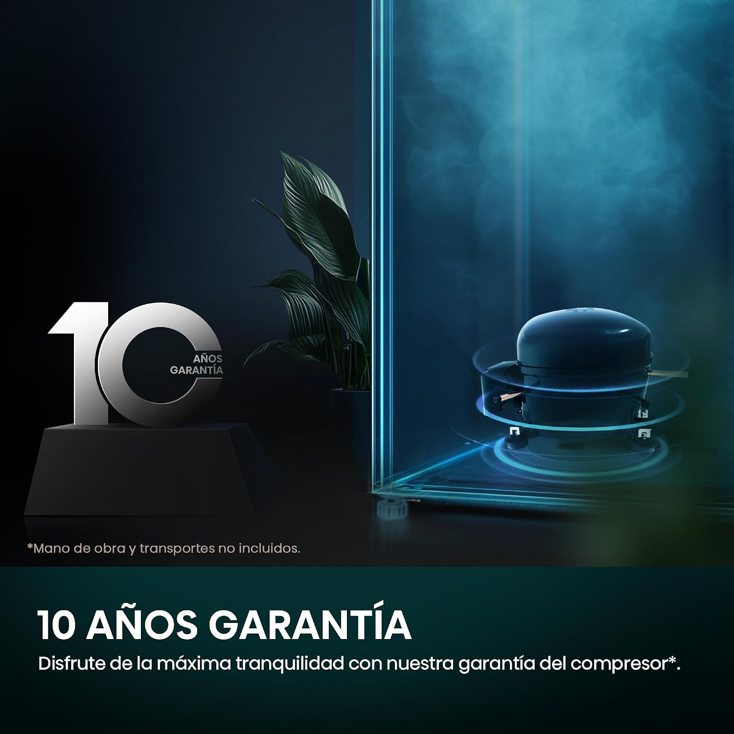 Detalle 2 de Hisense RR220D4BDE: Frigorífico 1 Puerta 165 L, Inox, con Cycle Defrost