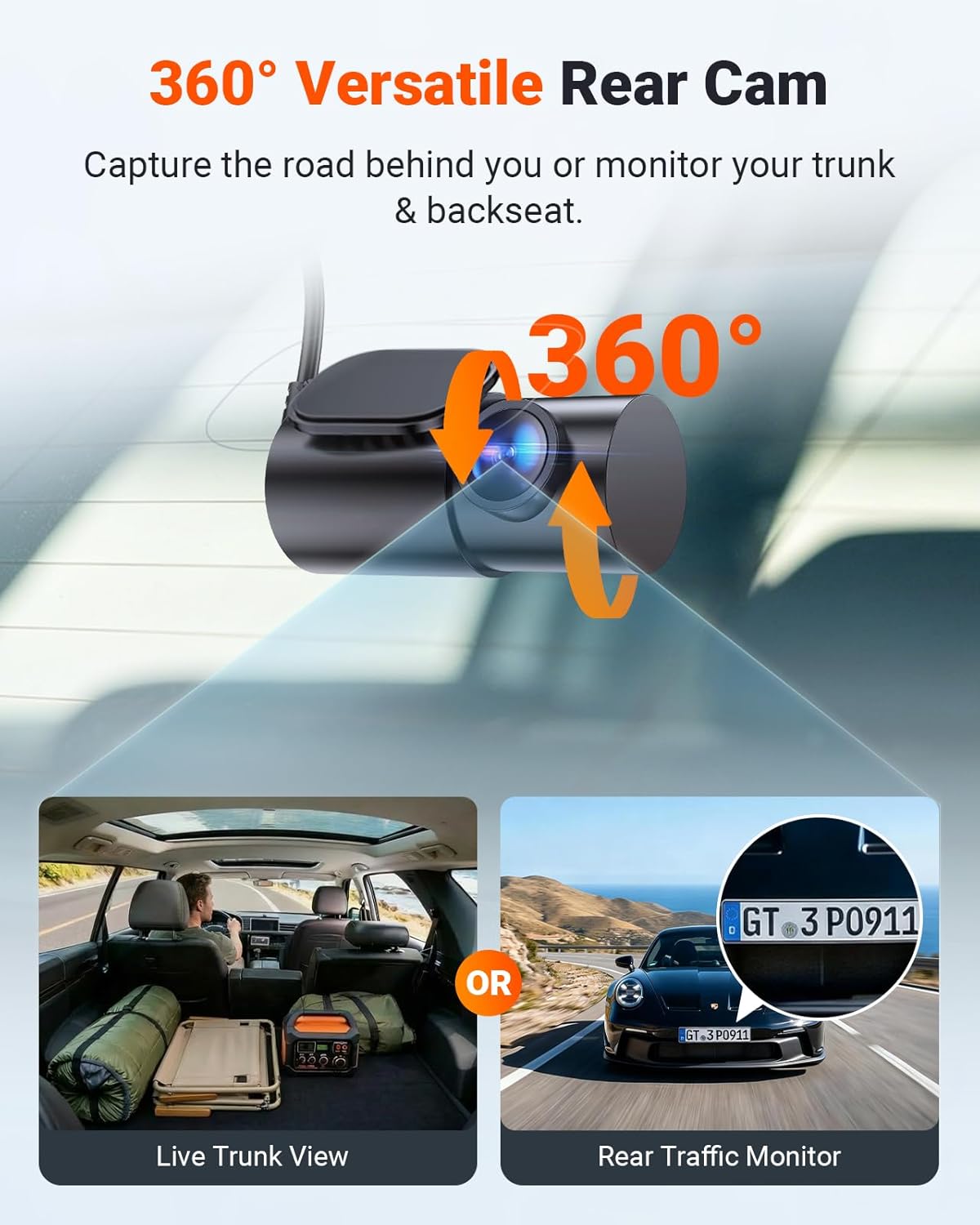 Thumbnail 6 de VANTRUE New N4 Pro S 3-Channel 4K Dash Cam (Triple STARVIS 2) with GPS, Wi‑Fi, and 24/7 Buffered Parking Mode