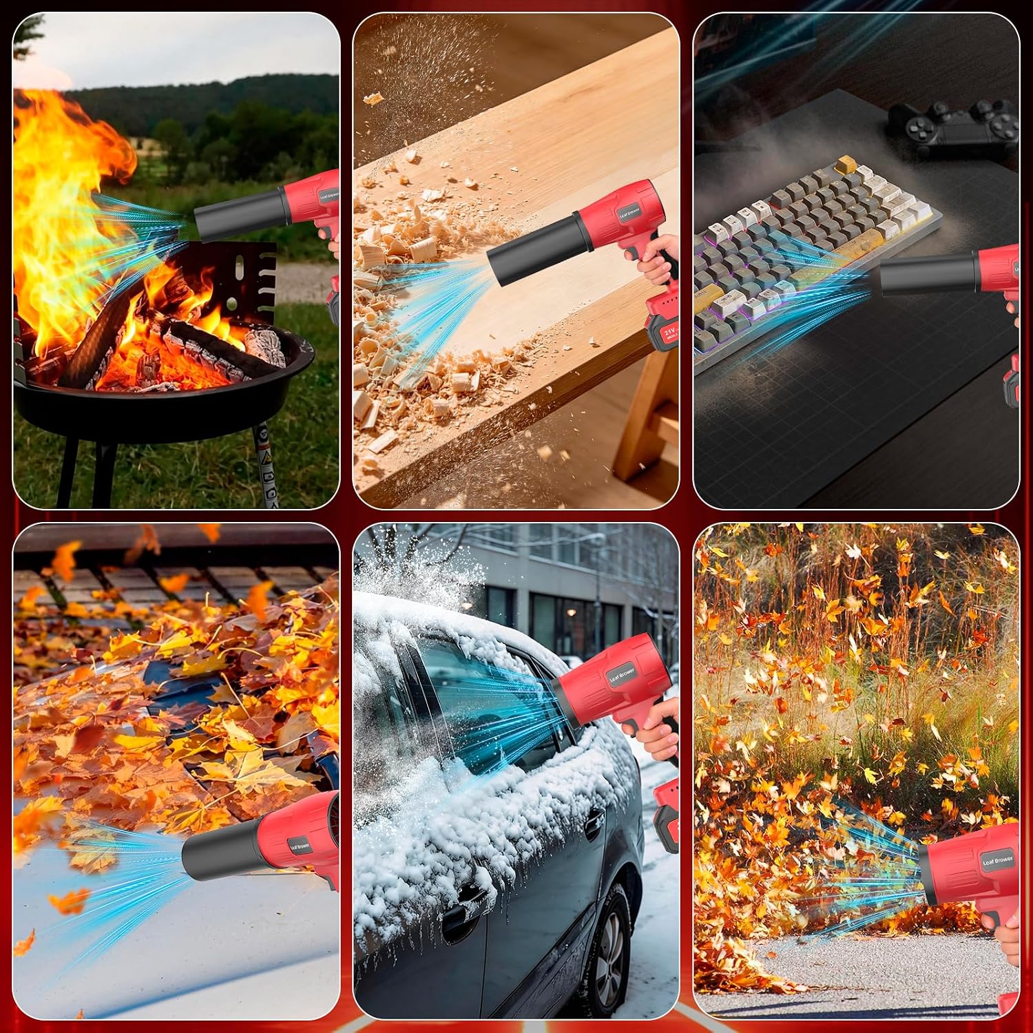 Thumbnail 5 de Cordless Leaf Blower, 21V