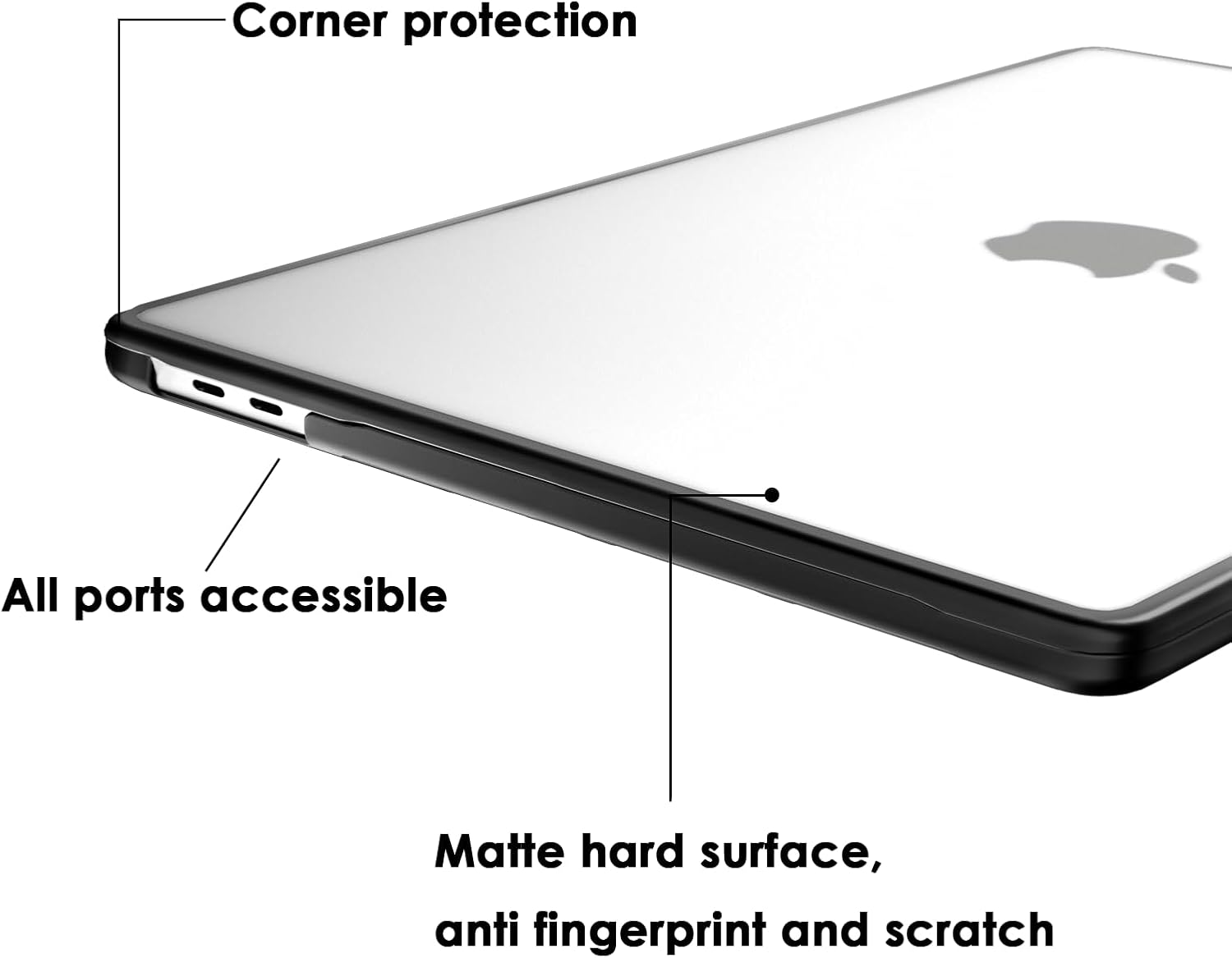 Thumbnail 3 de eleger MacBook Pro 13 M2/M1 anti-cracking case 13-inch