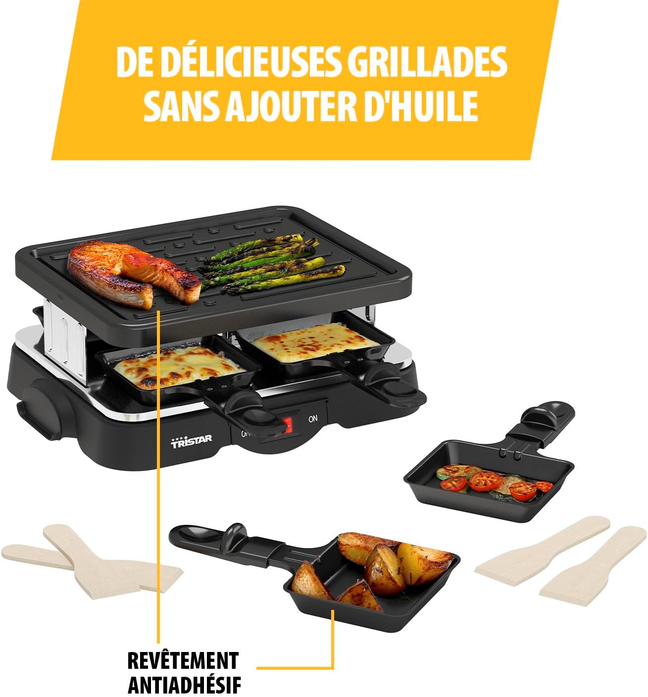 Thumbnail 6 de Tristar RA-2949 Raclette 500 W đœ