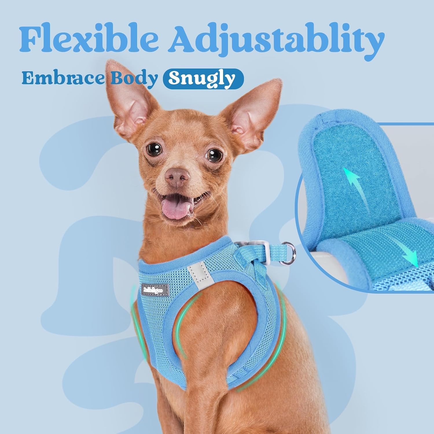 Thumbnail 5 de rabbitgoo Dog Harness XS, Step-in Pet Vest