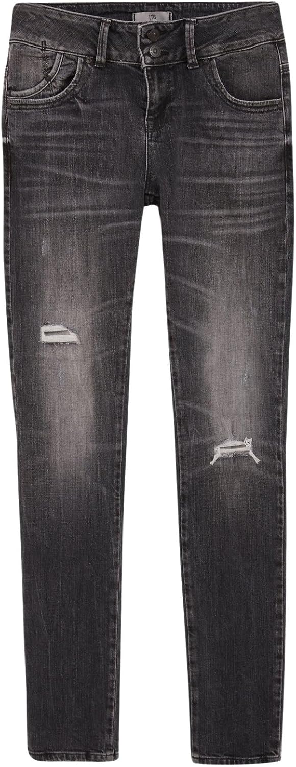 Detalle de LTB Damen Jeans Molly M Super Slim Fit – Blau Juana Wash W24–W34 Stretch