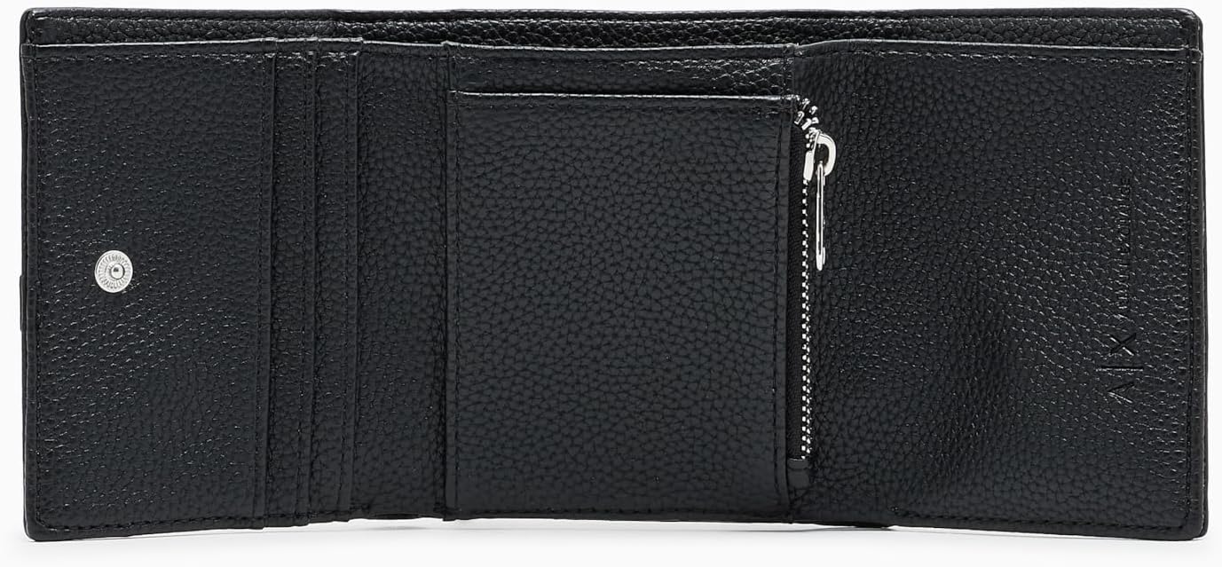 Thumbnail 3 de Armani Exchange Wave portefeuille femme noir 👛