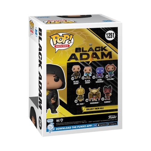 Thumbnail 3 de Funko Pop! Black Adam with Cloak — figura de vinilo 1 unidad