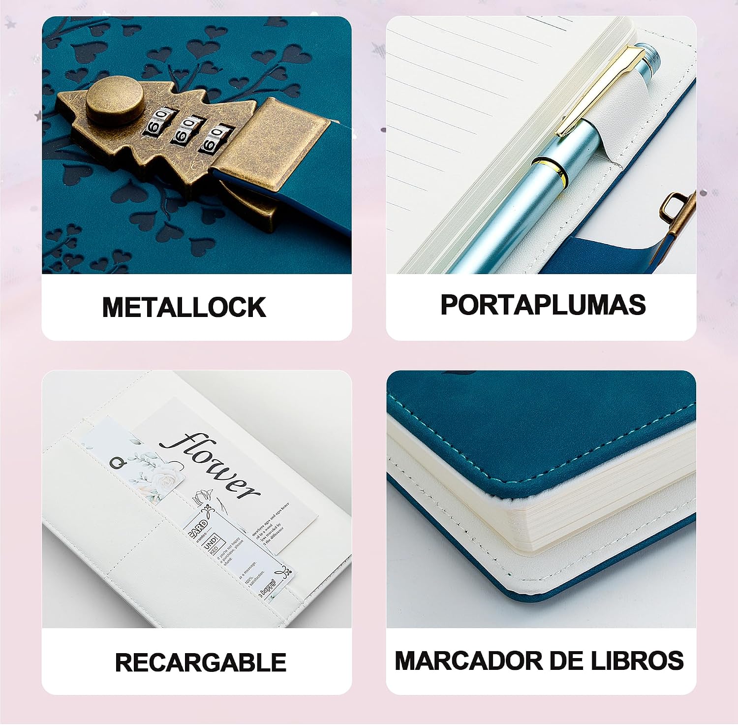 Detalle de HwxBen Cuaderno A5 244 páginas 📓