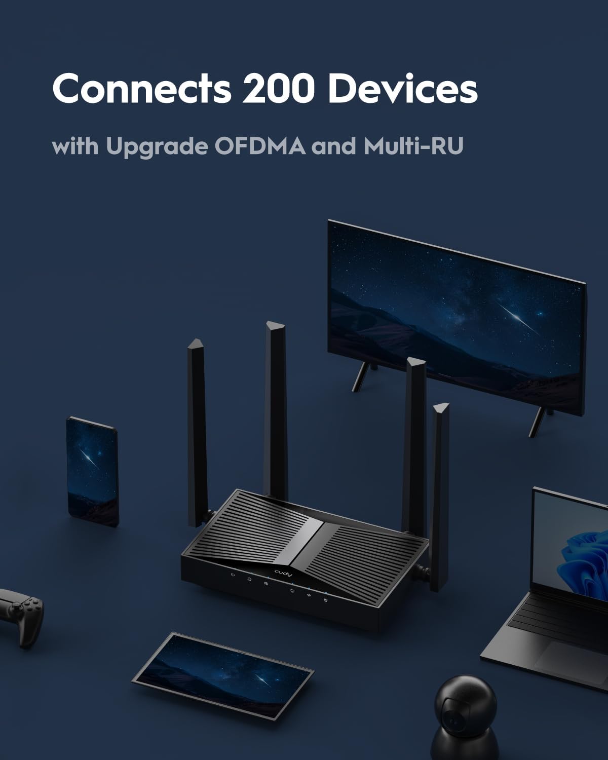 Thumbnail 6 de Cudy BE3600 WiFi 7 Router 4 Stream