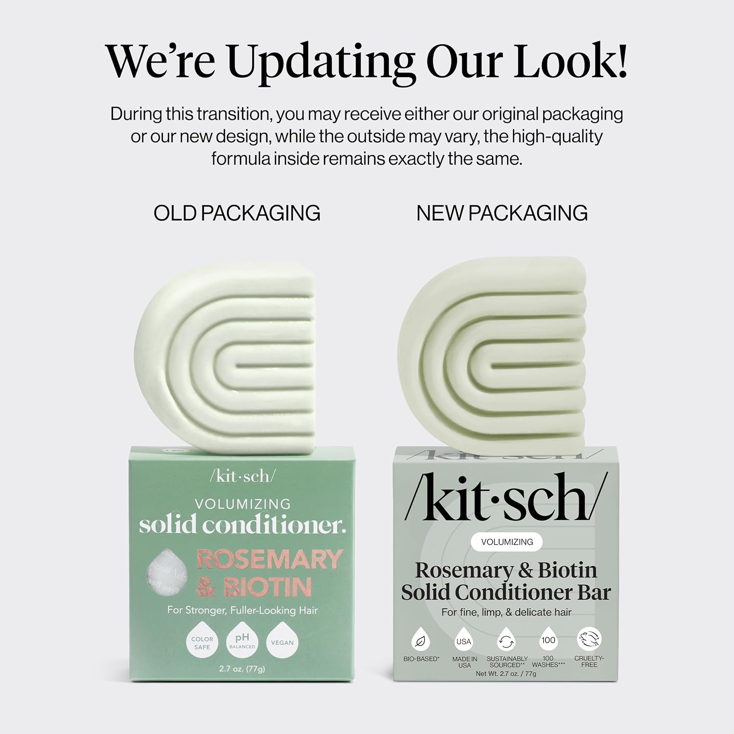 Thumbnail 4 de Kitsch Rosemary & Biotin Volumizing Conditioner Bar 2.7 oz